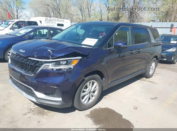 KNDNB4H36P6196944 2023 KIA CARNIVAL MPV Фиолетовый Передняя левая четверть