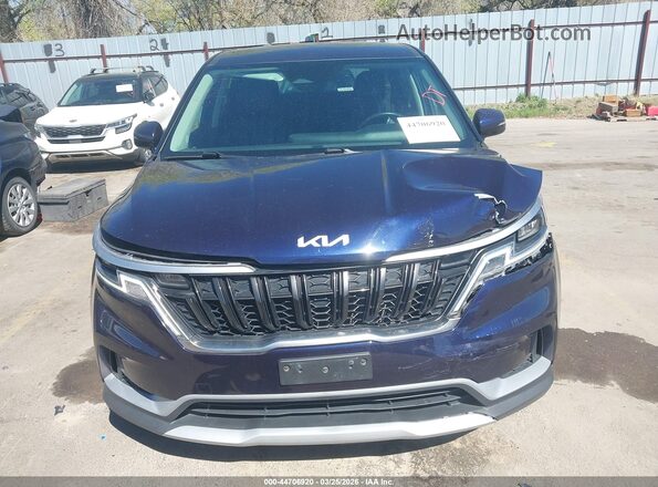 KNDNB4H36P6196944 2023 KIA CARNIVAL MPV Фиолетовый Вид щитка приборов
