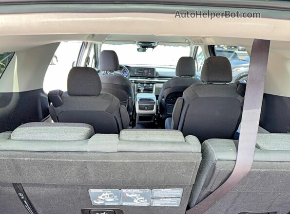 KNDNB4H37P6215209 2023 KIA CARNIVAL Blue ძრავის განყოფილების ხედი