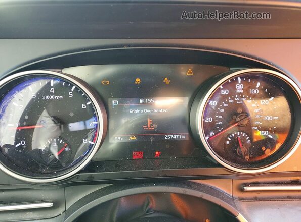 KNDNB4H3XP6192007 2023 KIA CARNIVAL Black ხელსაწყოთა პანელის ხედი
