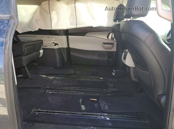 KNDNB4H3XP6192007 2023 KIA CARNIVAL Black უკანა სავარძლების ხედი