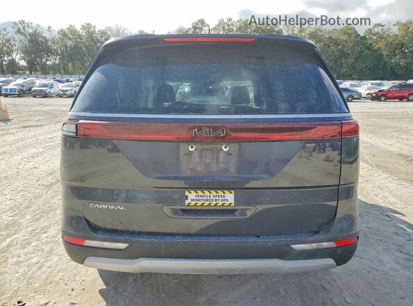 KNDNB4H3XP6192007 2023 KIA CARNIVAL Black უკანა ხედი