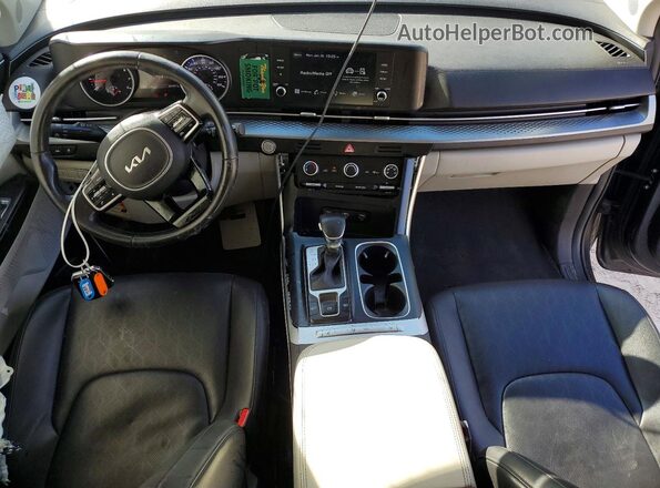 KNDNB4H3XP6192007 2023 KIA CARNIVAL Black წინა პანელის ხედი