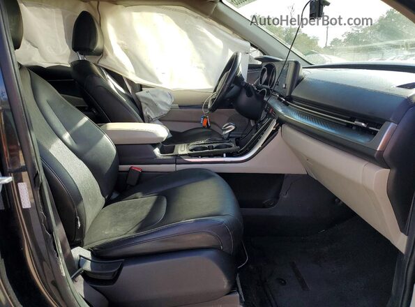 KNDNB4H3XP6192007 2023 KIA CARNIVAL Black წინა სალონის ხედი
