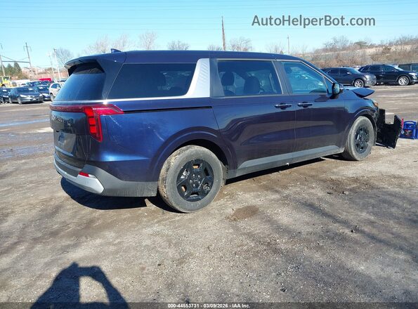 KNDNB5K30S6545670 2025 KIA CARNIVAL MPV Blue Задня права чверть