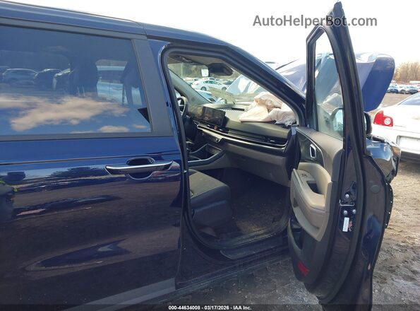 KNDNB5K33T6610352 2026 KIA CARNIVAL MPV Dark Blue წინა სალონის ხედი