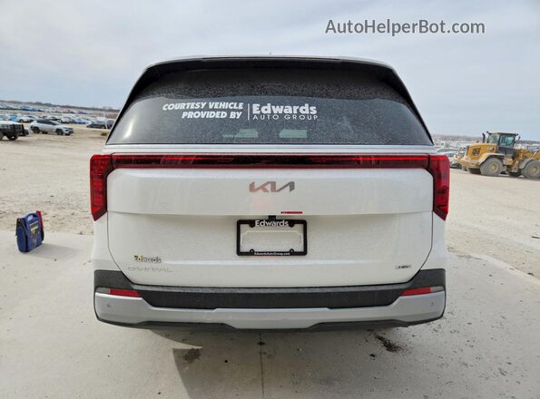 KNDNB5KA1S6082260 2025 KIA CARNIVAL White Вид ззаду