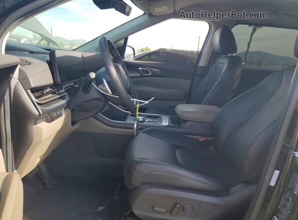 KNDNB5KA2T6092569 2026 KIA CARNIVAL Black Widok wnętrza z przodu