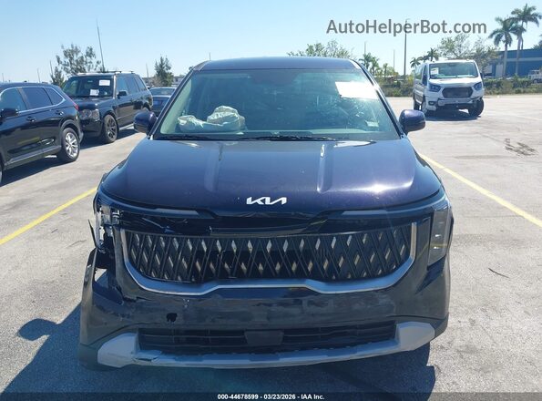 KNDNB5KA6T6130837 2026 KIA CARNIVAL MPV HYBRID Blue Вид задньої частини салону