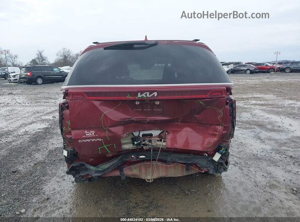 KNDNE5H30P6273515 2023 KIA CARNIVAL MPV Красный 