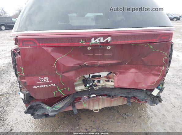 KNDNE5H30P6273515 2023 KIA CARNIVAL MPV Красный Вид спереди