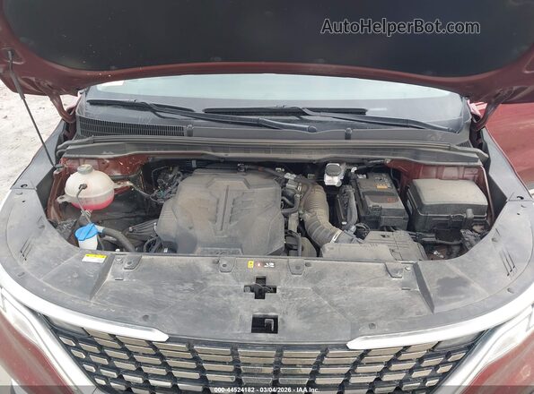 KNDNE5H30P6273515 2023 KIA CARNIVAL MPV Красный Вид сзади