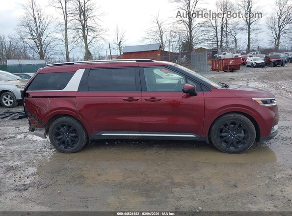 KNDNE5H30P6273515 2023 KIA CARNIVAL MPV Красный Панорамный вид салона 360°