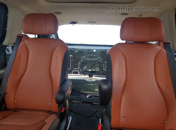 KNDNE5H35N6146160 2022 KIA CARNIVAL Синий Вид задних сидений