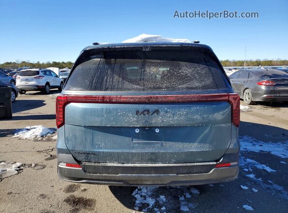 KNDNE5K32T6593387 2026 KIA CARNIVAL Teal Вид ззаду