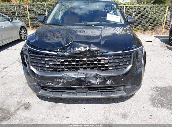 KNDNE5K36S6462042 2025 KIA CARNIVAL MPV Black Դիմացի տեսք