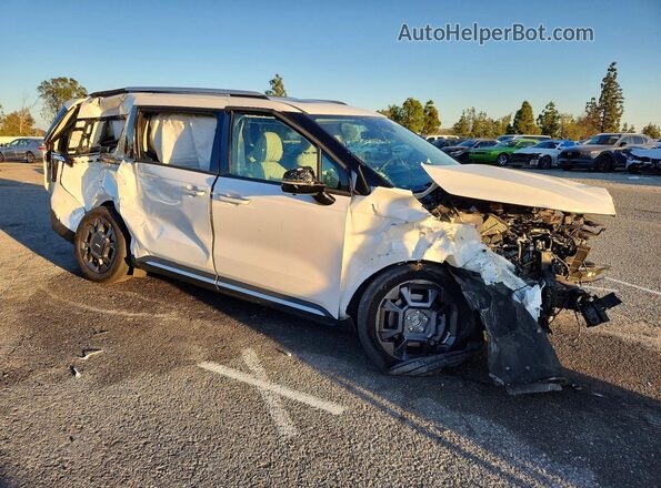 KNDNE5KA1S6060699 2025 KIA CARNIVAL White წინა მარჯვენა
