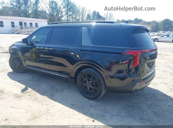KNDNE5KA9S6055590 2025 KIA CARNIVAL MPV HYBRID Black Trasero izquierdo