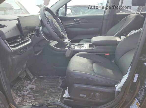 KNDNE5KAXT6092620 2026 KIA CARNIVAL Charcoal Вид салону спереду