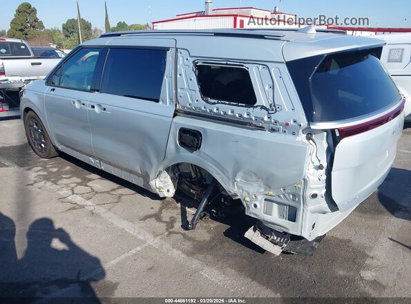 KNDNE5KAXT6124367 2026 KIA CARNIVAL MPV HYBRID Silver Задня ліва чверть