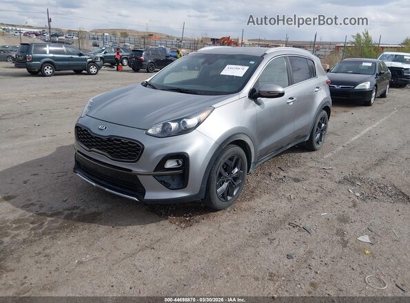 KNDP63AC2L7687615 2020 KIA SPORTAGE Gray 