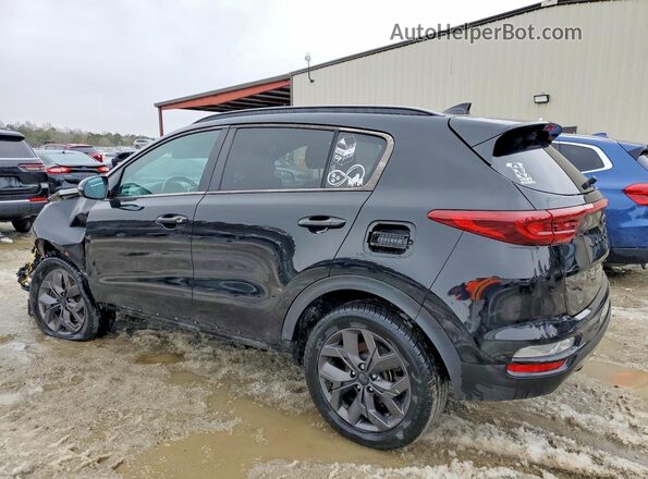 KNDP6CAC0N7975782 2022 KIA SPORTAGE Black Задня ліва чверть