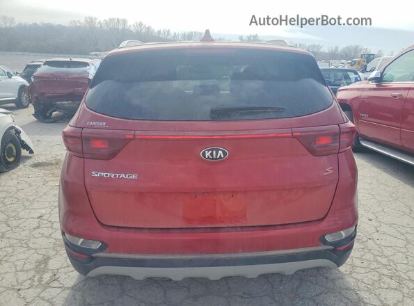 KNDP6CAC1L7800180 2020 KIA SPORTAGE Red უკანა ხედი