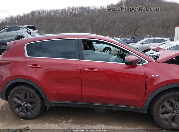 KNDP6CAC3L7698347 2020 KIA SPORTAGE Red სალონის 360-გრადუსიანი ხედი