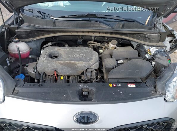 KNDP6CACXN7988636 2022 KIA SPORTAGE Silver უკანა ხედი