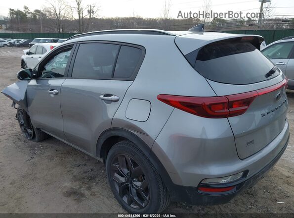 KNDP6CACXN7988636 2022 KIA SPORTAGE Silver უკანა მარცხენა