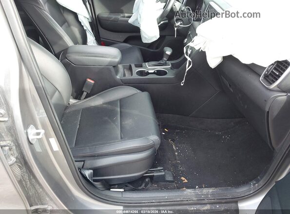 KNDP6CACXN7988636 2022 KIA SPORTAGE Silver წინა სალონის ხედი
