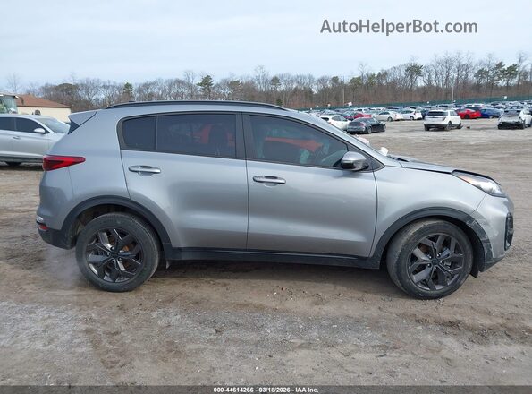 KNDP6CACXN7988636 2022 KIA SPORTAGE Silver უკანა სალონის ხედი