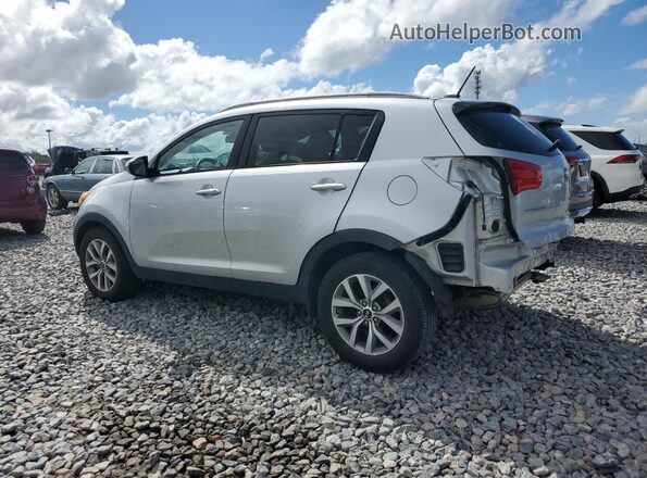 KNDPB3AC3G7846420 2016 KIA SPORTAGE Silver Trasero izquierdo