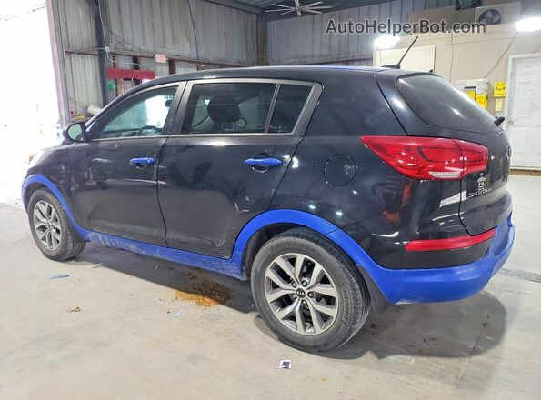 KNDPB3AC9G7856093 2016 KIA SPORTAGE Black Задня ліва чверть