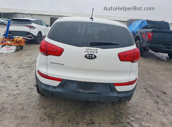 KNDPBCAC0G7876233 2016 KIA SPORTAGE Белый Вид сзади