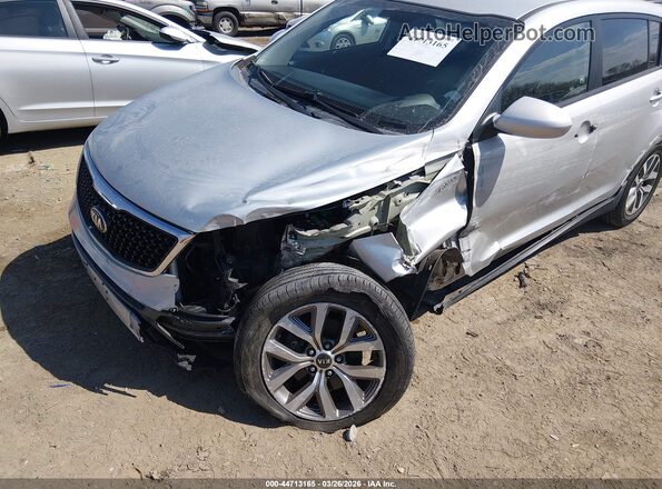 KNDPBCAC2G7853472 2016 KIA SPORTAGE Gray Vista frontal
