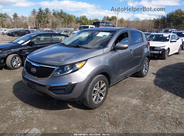 KNDPBCACXG7840209 2016 KIA SPORTAGE Gray Przód lewy