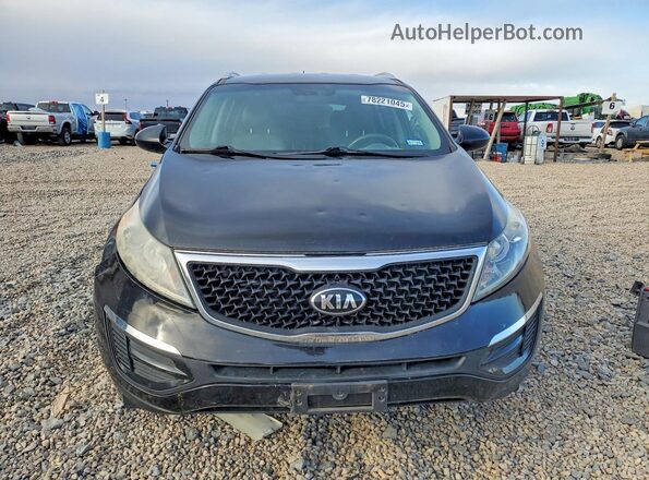 KNDPC3AC4G7847220 2016 KIA SPORTAGE Black Դիմացի տեսք