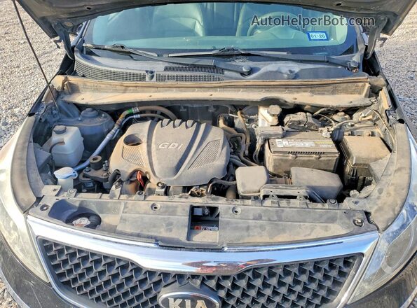 KNDPC3AC4G7847220 2016 KIA SPORTAGE Black Շարժիչի բաժամունքի տեսք