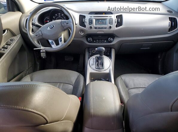 KNDPC3AC4G7847220 2016 KIA SPORTAGE Black Առջևի վահանակի տեսք