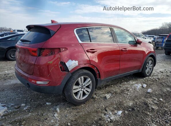 KNDPM3AC0K7539869 2019 KIA SPORTAGE Red Հետևի աջ