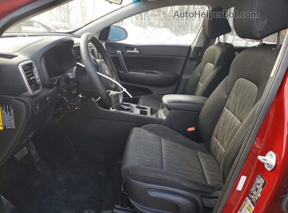 KNDPM3AC0K7539869 2019 KIA SPORTAGE Red Սալոնի դիմացի տեսք