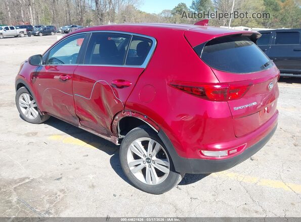 KNDPM3AC0K7561595 2019 KIA SPORTAGE Red Հետևի ձախ