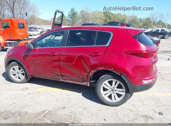KNDPM3AC0K7561595 2019 KIA SPORTAGE Red Դիմացի տեսք