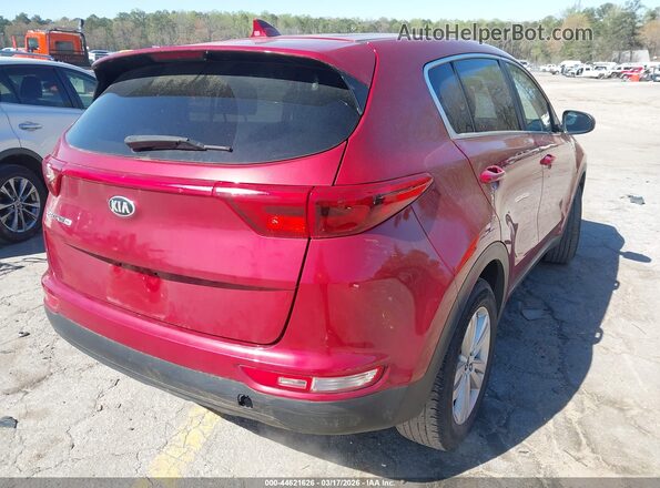 KNDPM3AC0K7561595 2019 KIA SPORTAGE Red Հետևի աջ