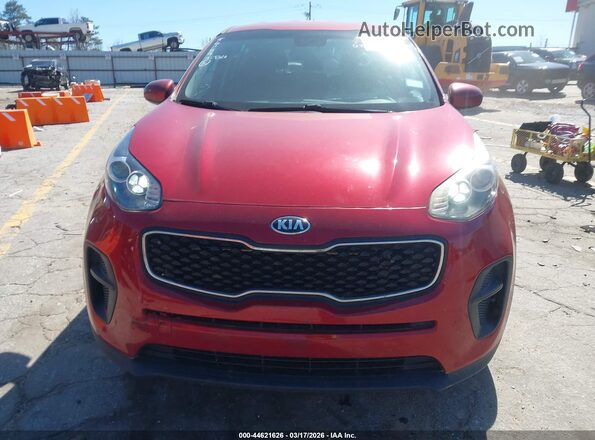 KNDPM3AC0K7561595 2019 KIA SPORTAGE Red Սարքավորումների վահանակի տեսք