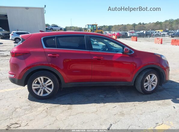 KNDPM3AC0K7561595 2019 KIA SPORTAGE Red Սալոնի հետևի տեսք