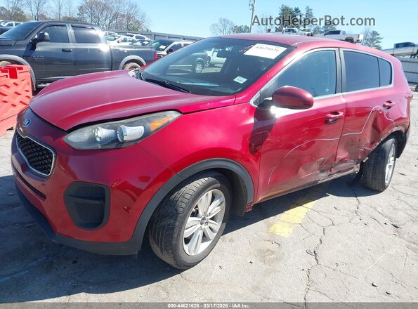 KNDPM3AC0K7561595 2019 KIA SPORTAGE Red Սալոնի 360 աստիճան տեսք