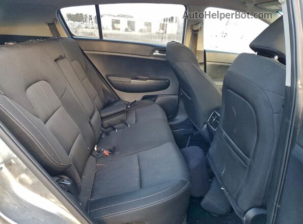 KNDPM3AC0N7000043 2022 KIA SPORTAGE Silver Rear seats view