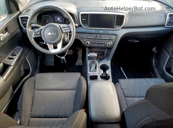KNDPM3AC0N7000043 2022 KIA SPORTAGE Silver Dashboard view